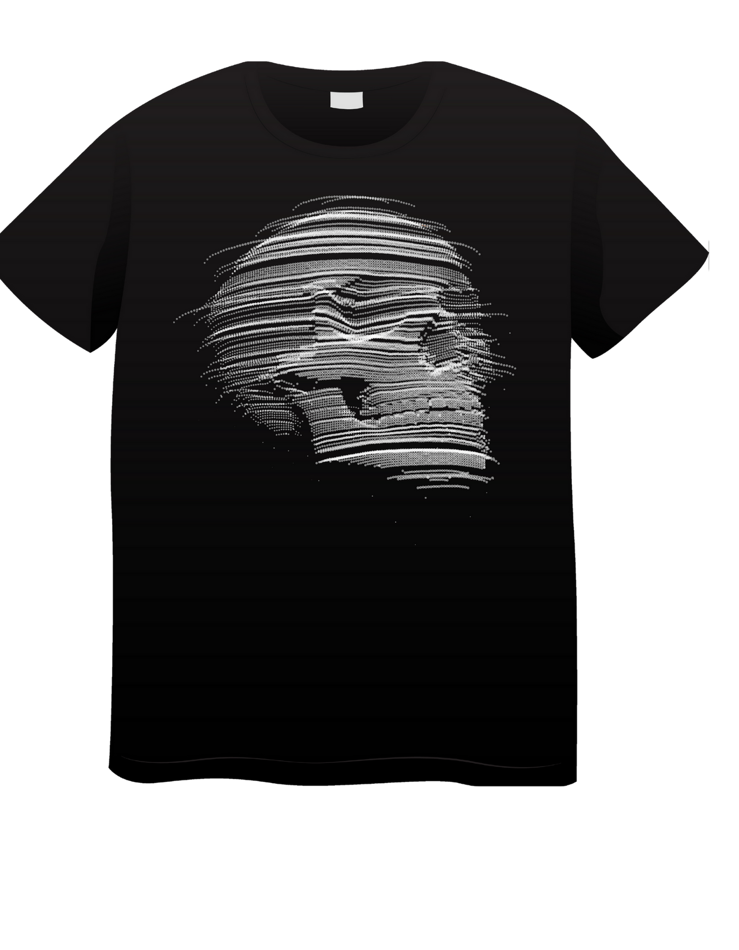 Abstract Scull T-Shirt